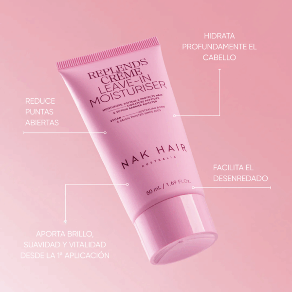 NAK Replends Creme. Leave-In Moisturiser - Imagen 4