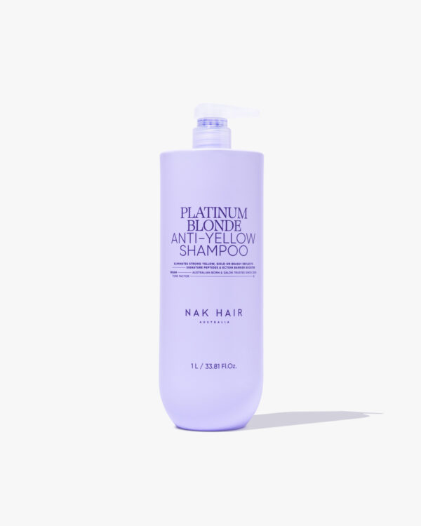 NAK Platinum Blonde Anti-Yellow Shampoo - Imagen 3