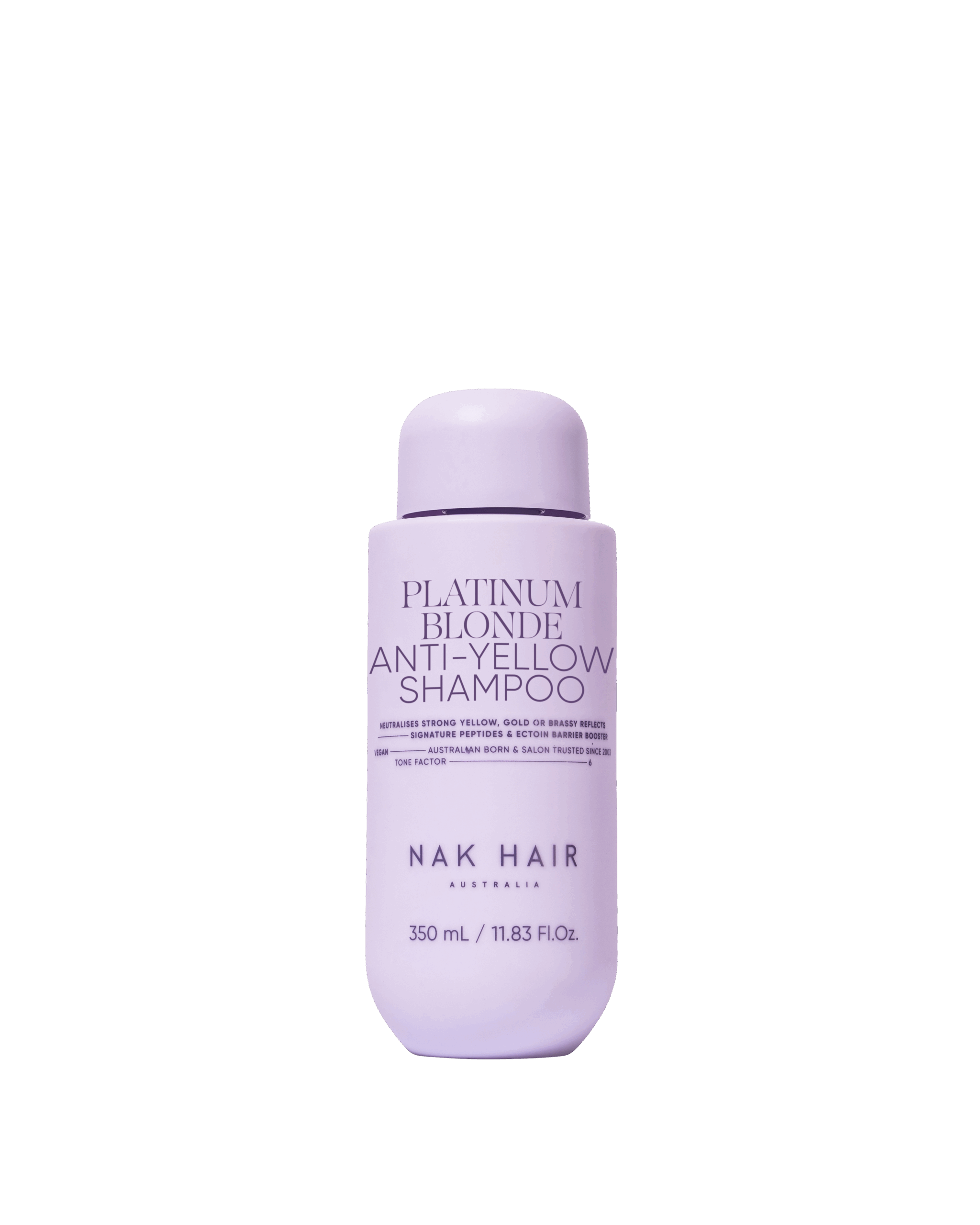 NAKSignature_Platinum Blonde Anti Yellow Shampoo_350mL