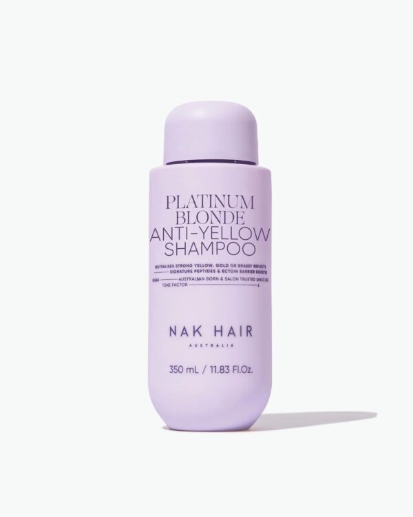 NAK Platinum Blonde Anti-Yellow Shampoo 350 ml
